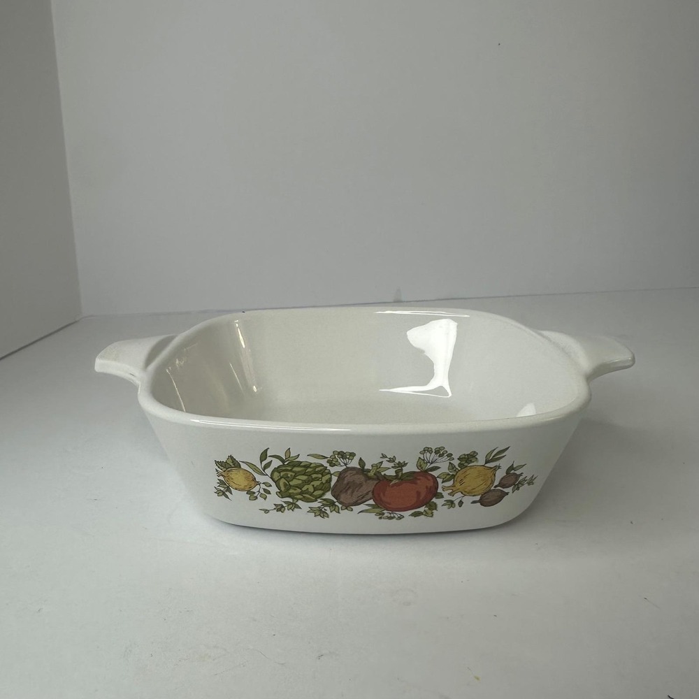 Corning Ware Spice O Life Petite Casserole Dish P-41-B1 3/4 Cup Vintage